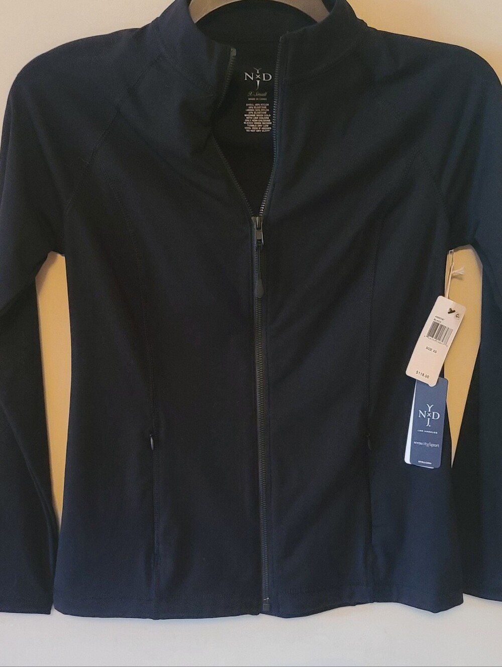 NYDJ Brand NEW Sports Jacket Blk  Sz XS